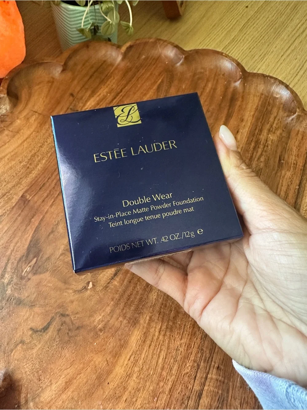 Estee Lauder Double Wear Matte Powder Foundation - Deep Amber (7N1)